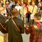 Auftritt Bluegrass-Band